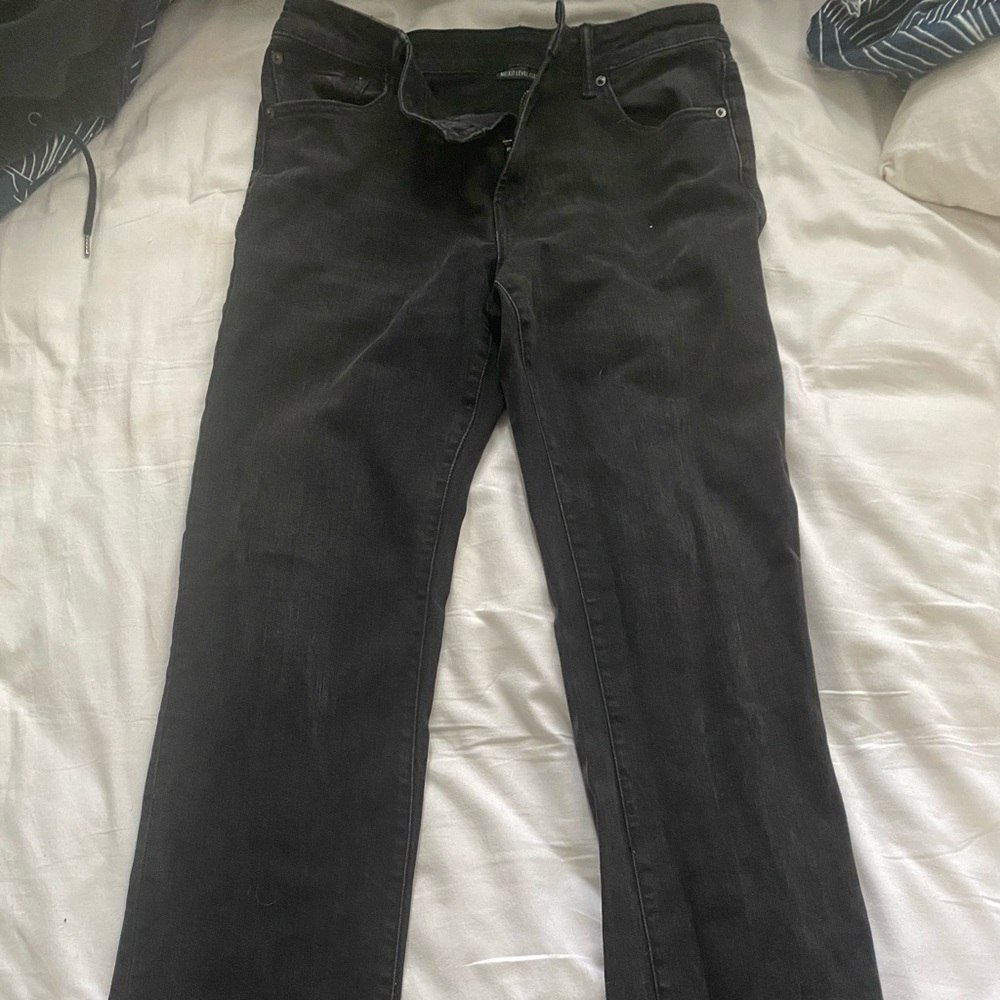 American eagle original bootcut 33/34 black flex.